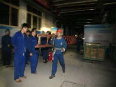 動(dòng)力公司、面一車間分別舉行防泄漏演練